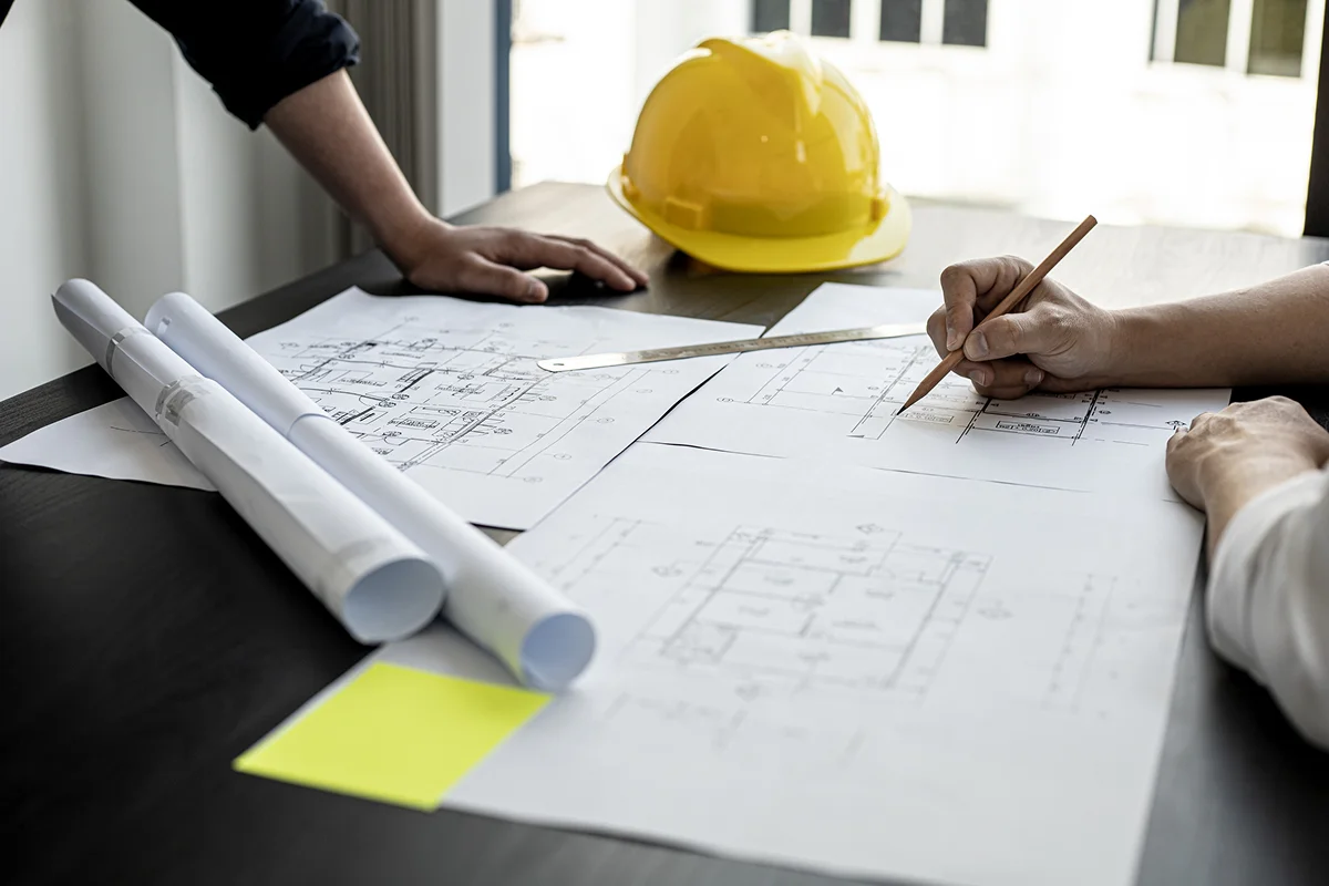 RHW engineers planning an installation